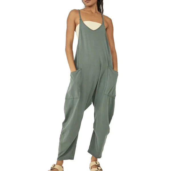 Weit geschnittener Jumpsuit mit Taschen