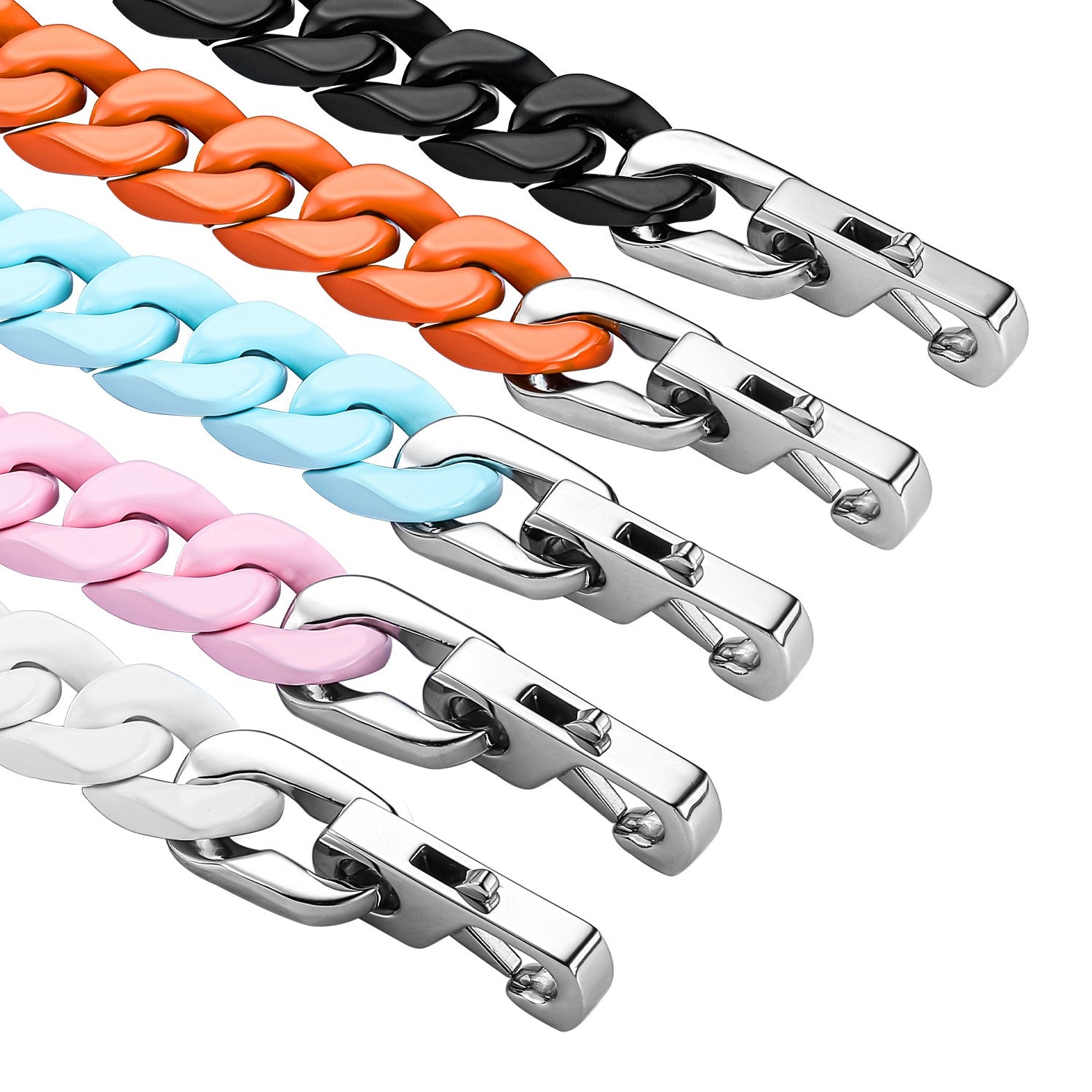 ChromaChain™ -  Buntes kubanisches Armband