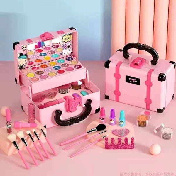 Abwaschbares Kinder-Makeup-Schönheitsset