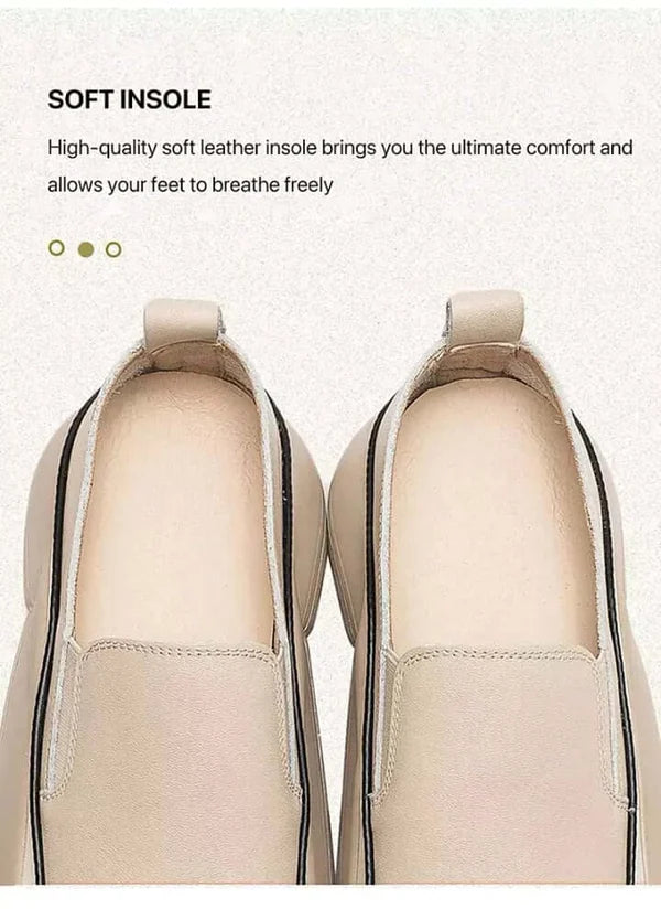 Frauen Mode Plattform Loafers