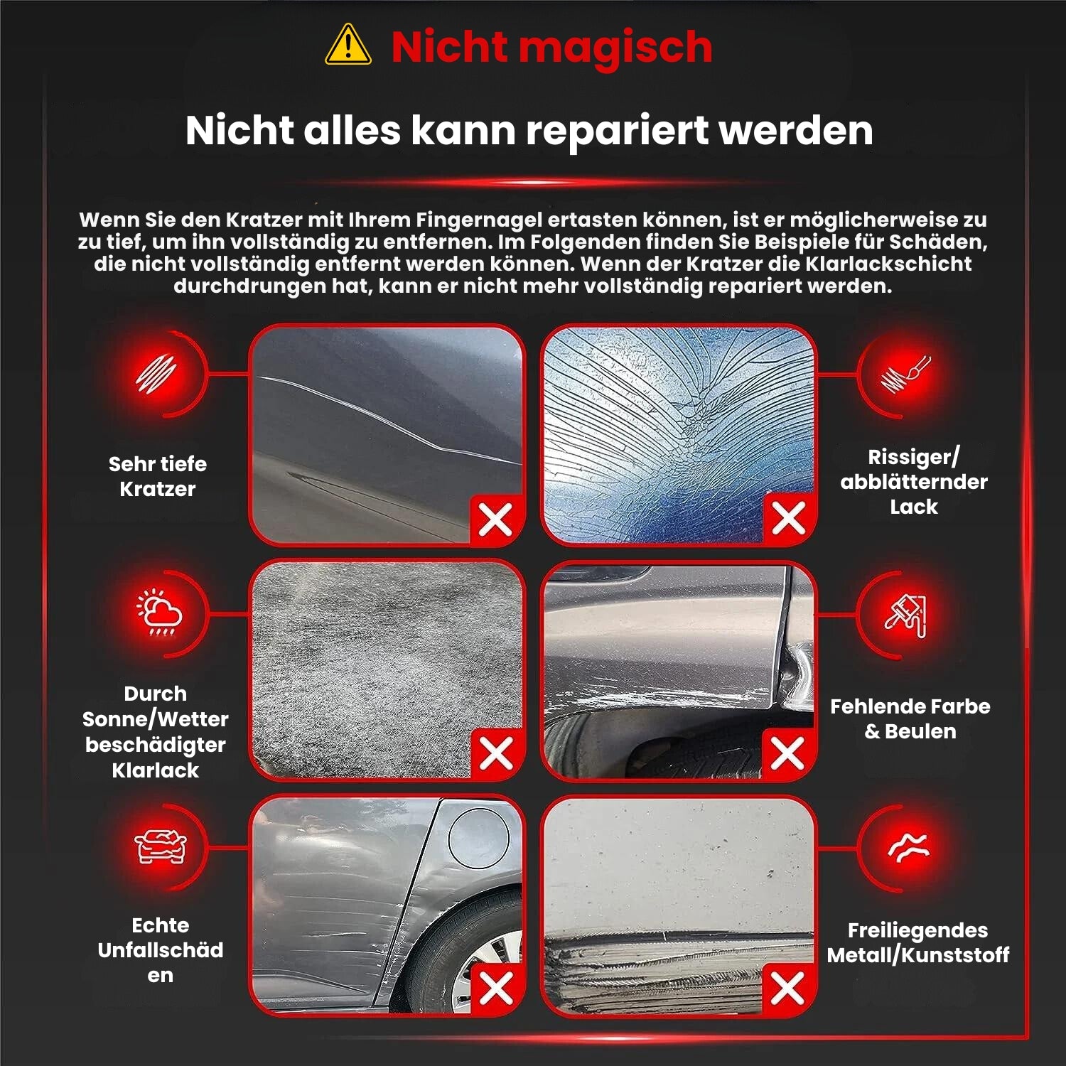 NanoShine™ - Autokratzer Reparaturspray