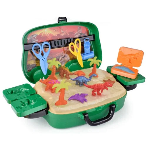 DIY-Spielzeug aus Knete Dinosaurier
