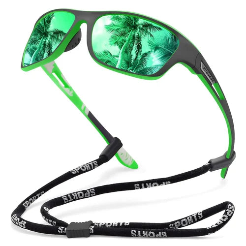 2023 Herren Outdoor-Sport-Sonnenbrille mit blendfreien, polarisierten Gläsern
