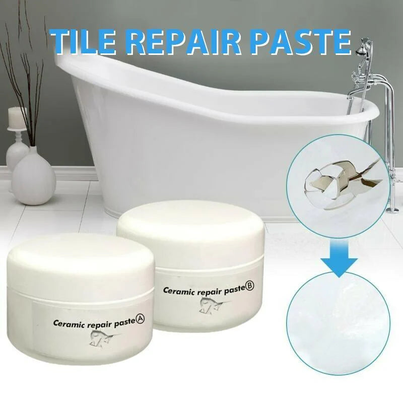 Fliesenreparaturpaste 1 +1 Gratis