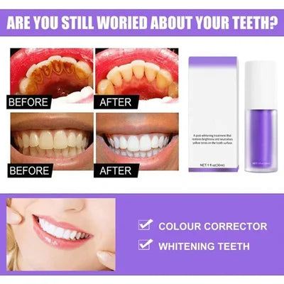 Serum zur Farbkorrektur der Zähne