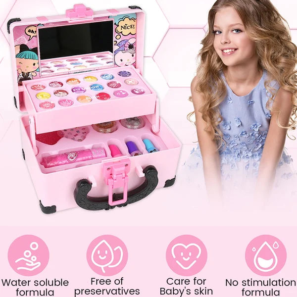 Abwaschbares Kinder-Makeup-Schönheitsset