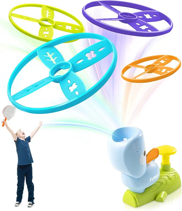 Fliegende Scheibe Werfer Spielzeug für Kinder