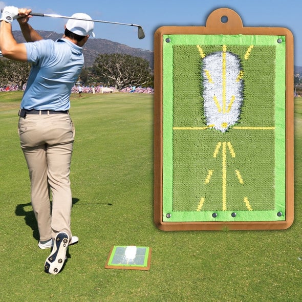 Golf-Trainingsmatte für die Schwungerkennung beim Schlagen