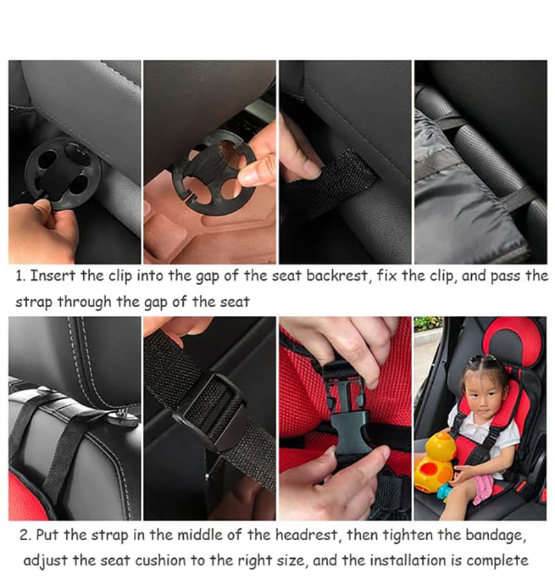 Auto-Kindersicherheitssitz Einfacher tragbarer Autosicherheitsgurt