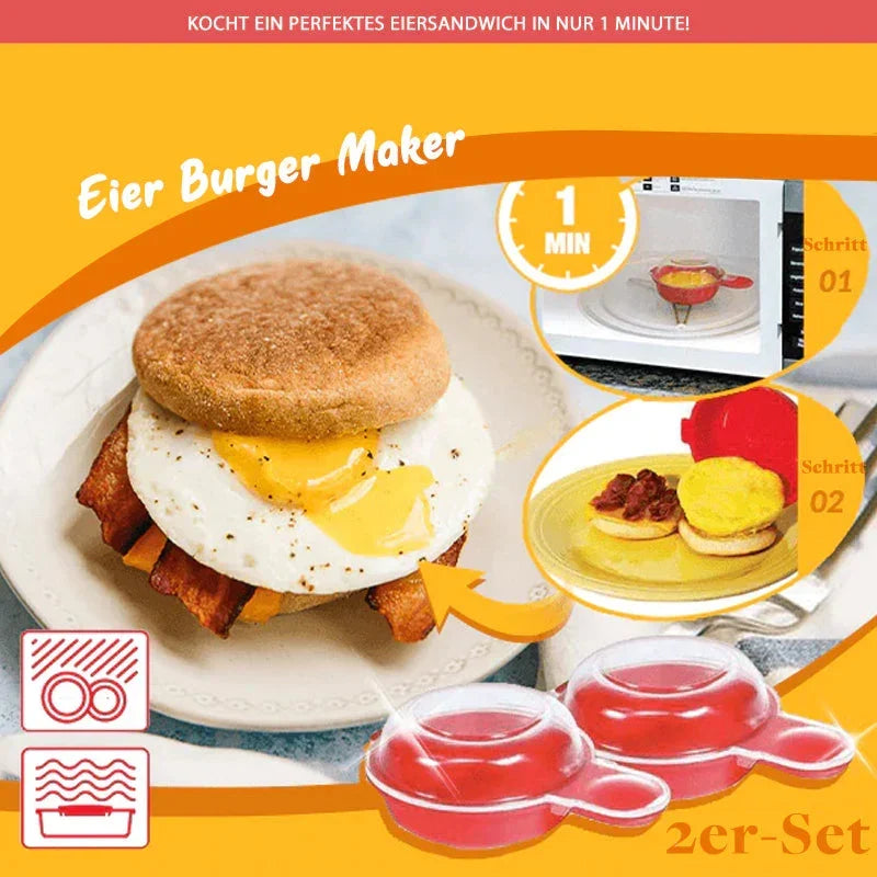 1 + 1 Gratis | Mini-Ei-Burger-Kocher