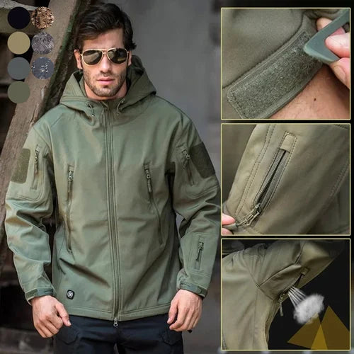 Gernot™ - Winddichte, wasserdichte Jacke für Männer