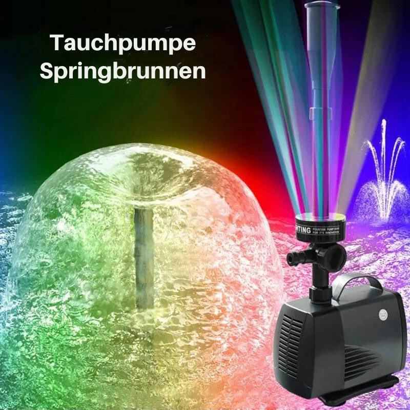 EverFlow™ - Langlebige, vielseitige, einstellbare Springbrunnenpumpe