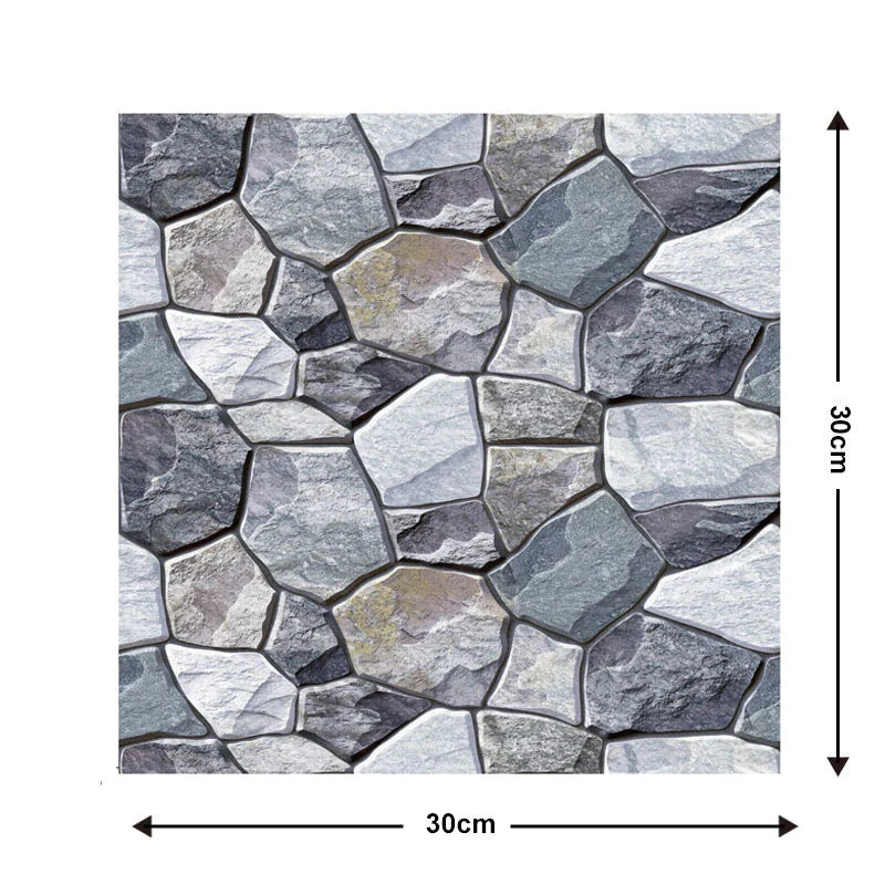 3D-Wandfliesen zum Abziehen und Aufkleben