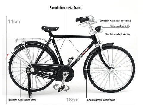 DIY-Fahrradmodell Skala