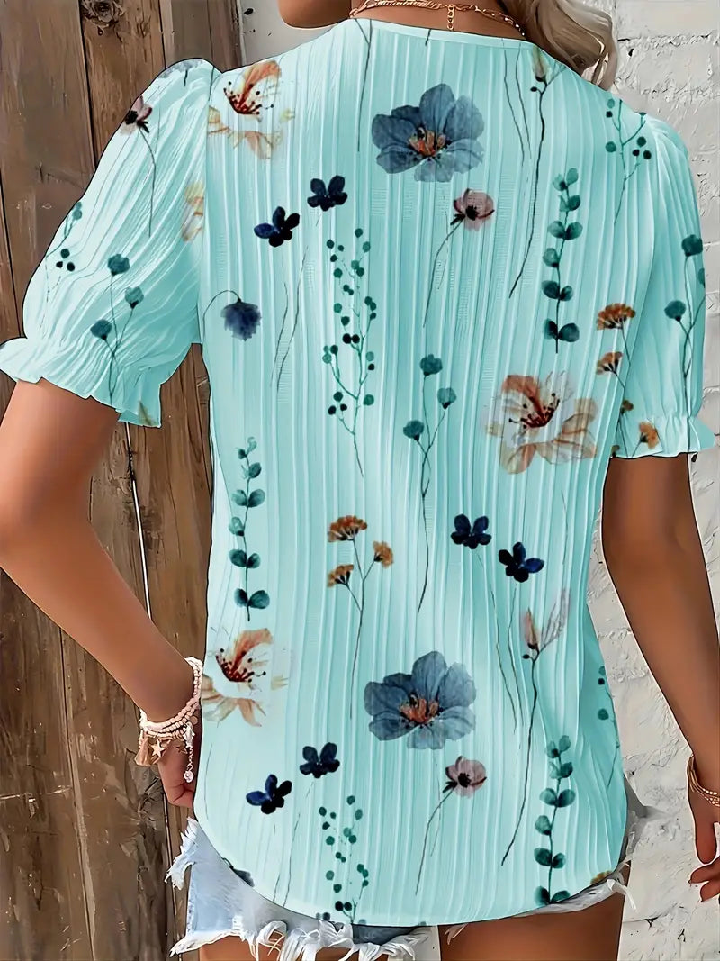 Sakine™ - Bluse mit Blumenmuster