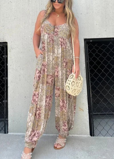 Boho Ballonhosen-Overall