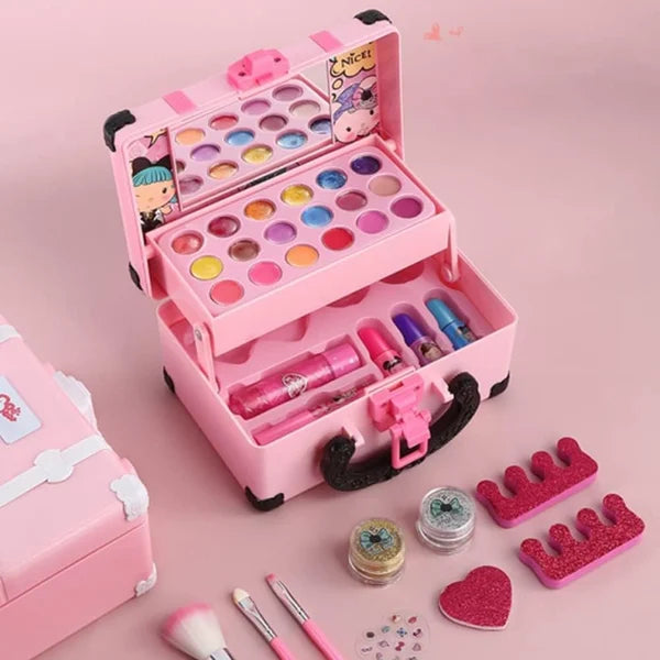 Abwaschbares Kinder-Makeup-Schönheitsset