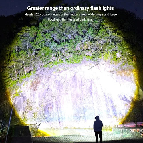 LED wiederaufladbare taktische Laser-Taschenlampe 80000 hohe Lumen