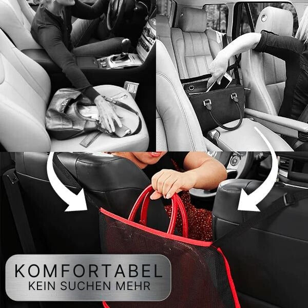 SafePouch™ - Auto-Netztasche Handtaschenhalter