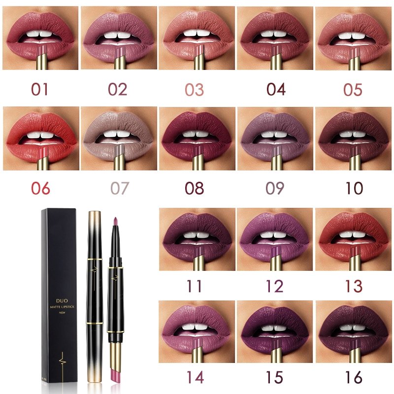 16 Farben Langanhaltender Lippenstift Lippenstift