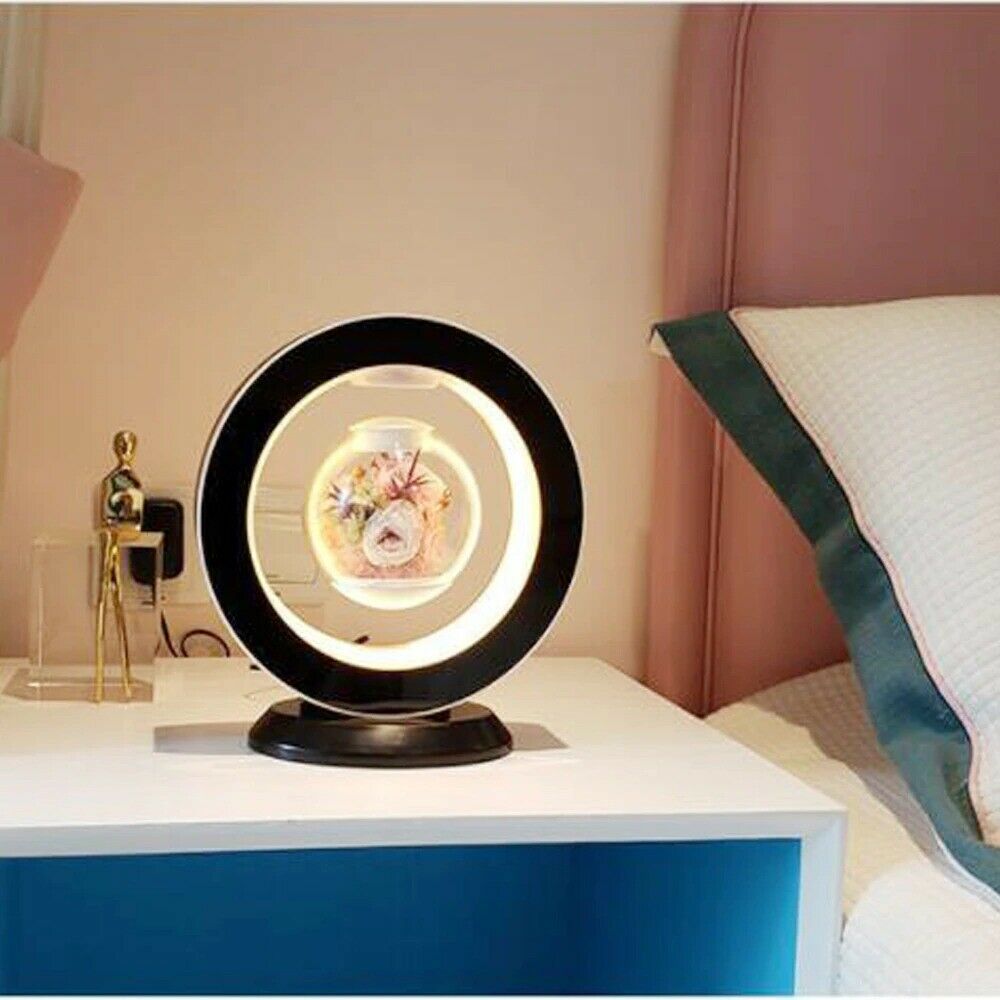 Levi-Lampe™ - Magnetische Levitation Unsterbliche Blume LED Home Decor Nachtlampe