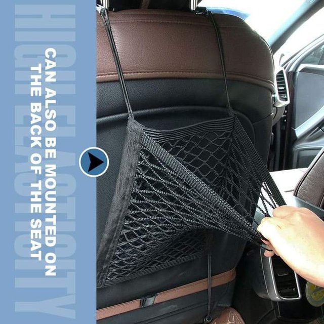 Universal Kofferraumtasche aus elastischem Maschennetz