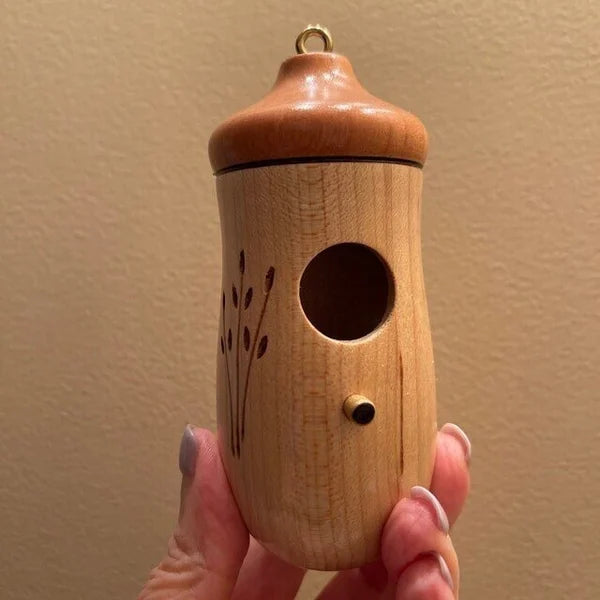 Kolibrihaus aus Holz - Geschenk