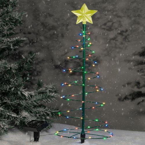 SchneeBaum™ - Solar Metall Led Weihnachtsbaum