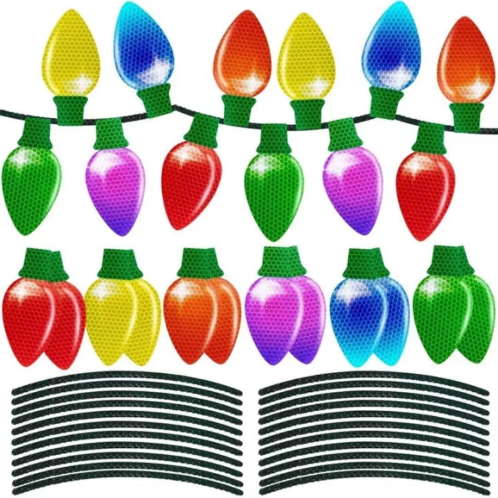 Reflektierende Glühbirnen-Magnet-Dekorationen