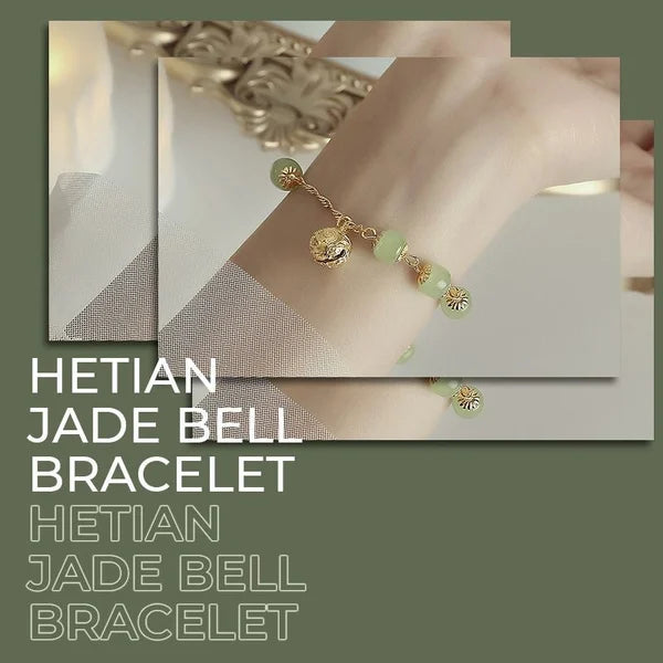 Hetian Jade-Glocken-Armband