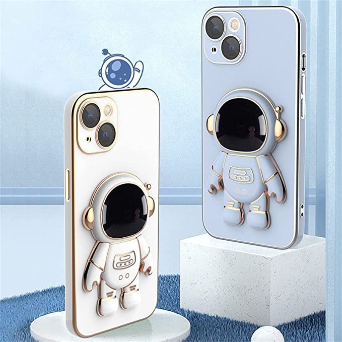Astronaut Versteckte Standhülle Cover für iPhone