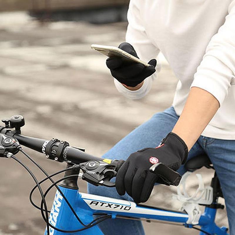 Warme Thermohandschuhe Radfahren Laufen Fahren Handschuhe