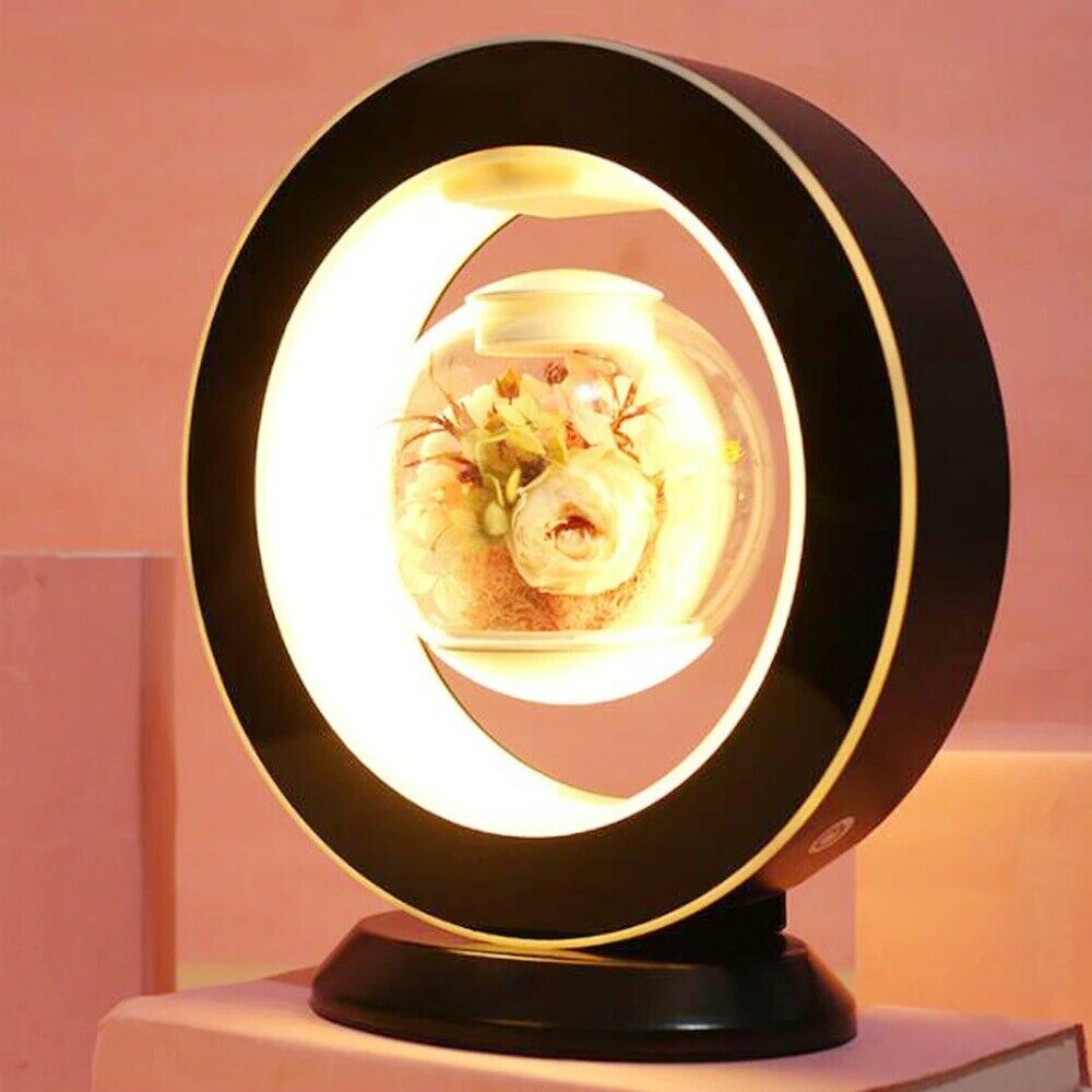 Levi-Lampe™ - Magnetische Levitation Unsterbliche Blume LED Home Decor Nachtlampe
