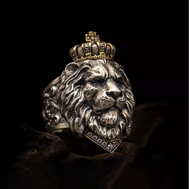 Löwenkopf-Ring