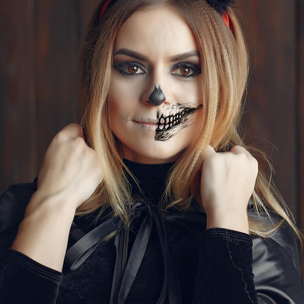 Halloween Streich Make-up temporäres Tattoo (12 Stück)