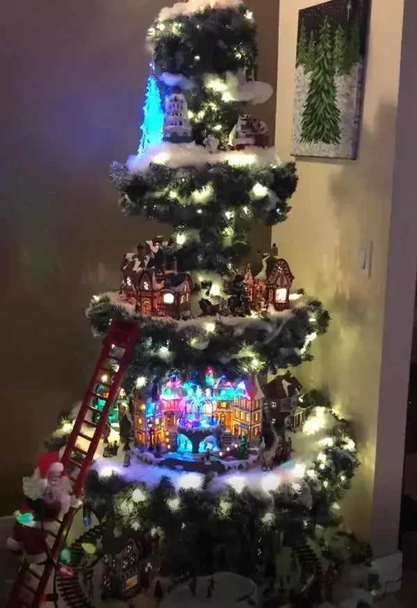 Weihnachtsbaum im Riesenrad