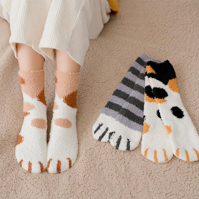 Sockenpfoten™ - Niedliche Katzenpfoten-Socken