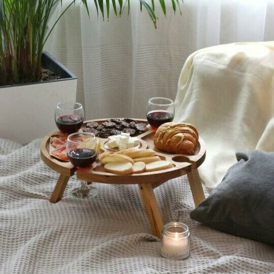 Hölzerner Outdoor-Falt-Picknick-Tisch
