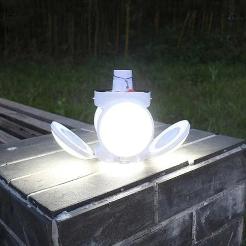 Wasserdichte klappbare Solar-LED-Lampe