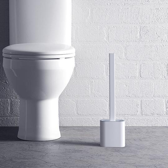 Revolutionäre Silikon-Flex-Toilettenbürste mit Halter