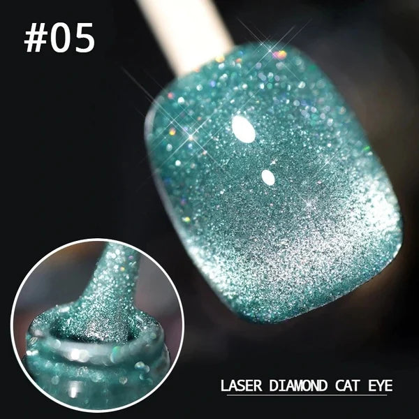 Laser Diamond Katzenaugen-Nagellack