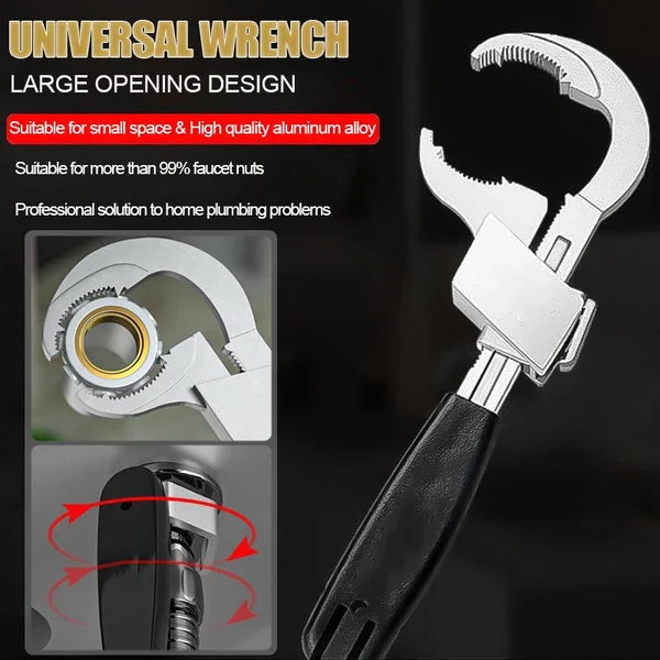 Verstellbarer Universal-Doppelend-Schlüssel