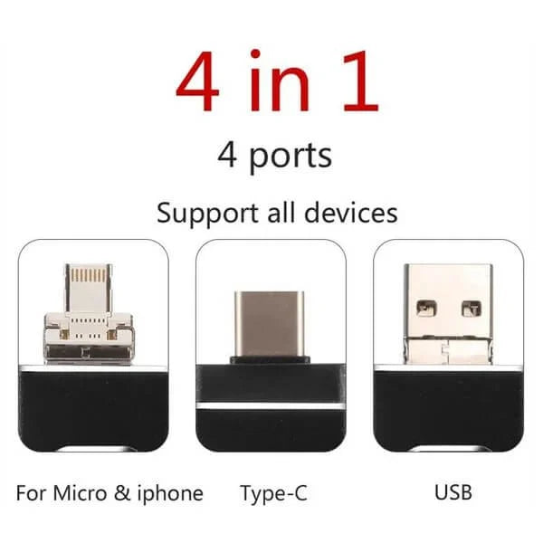 4 in 1 Hochgeschwindigkeits-USB-Flash-Laufwerk