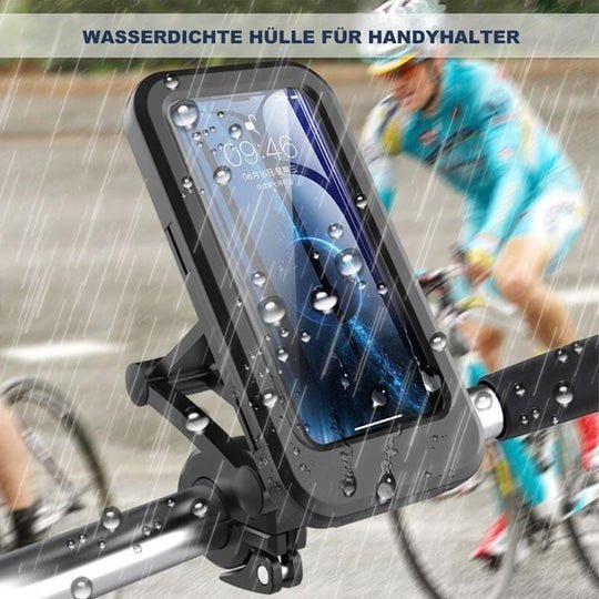 Wasserdichte Fahrrad- und Motorrad-Telefonhalterung