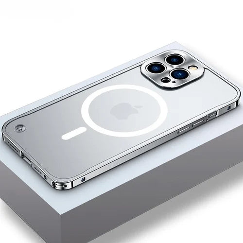 Metallrahmen Magnetisch aufladbare iPhone-Hülle