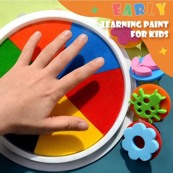 Witziges Fingerfarben-Set
