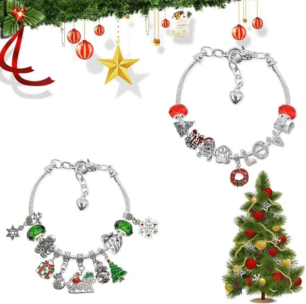 Weihnachts-Adventskalender Armbänder