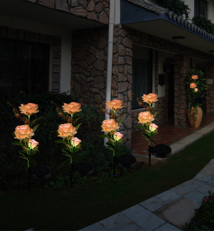 SonnenBlüte™ - Garten Rosenlichter