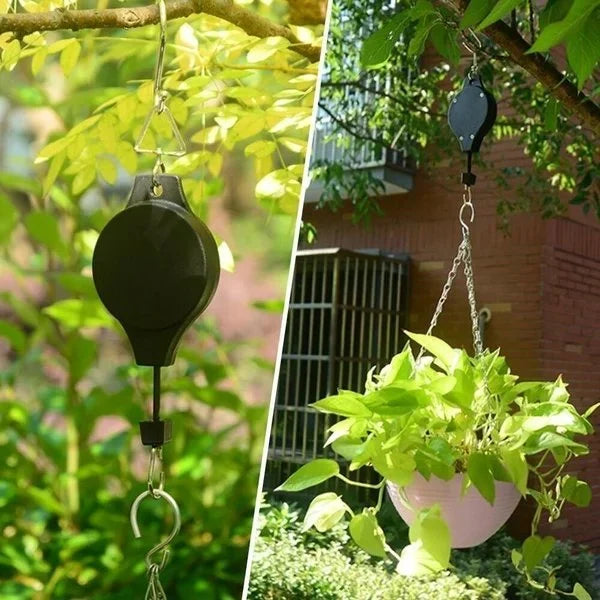 Pflanzenrollen-Set für Gartenkörbe Töpfe, Vogelfutterhäuschen