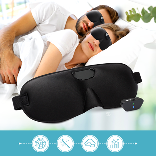 Schlummerband™ - Schlaflosigkeit Kopf Massagegerät Schlaf Therapie Maske